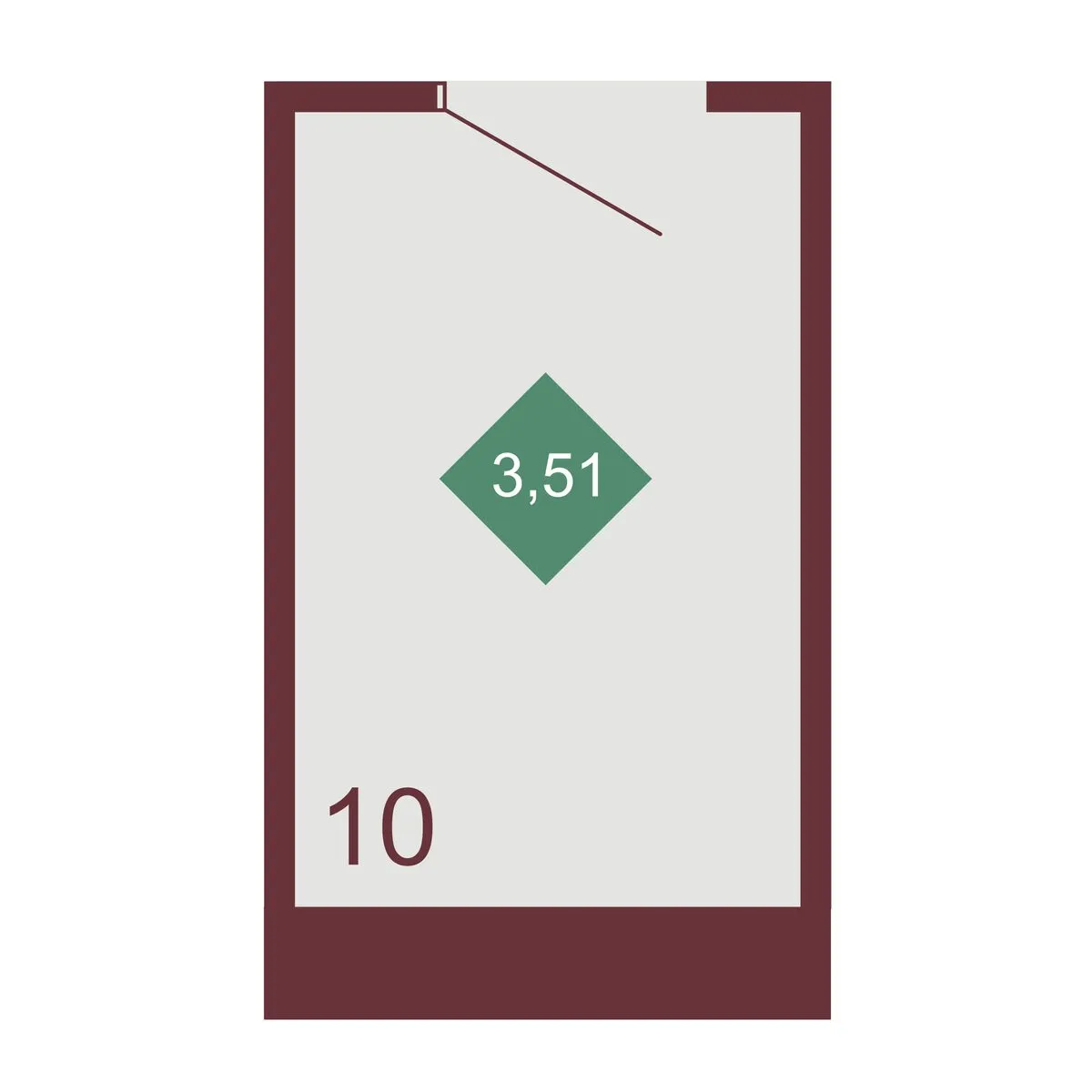 Кладовая — 3.51 м²