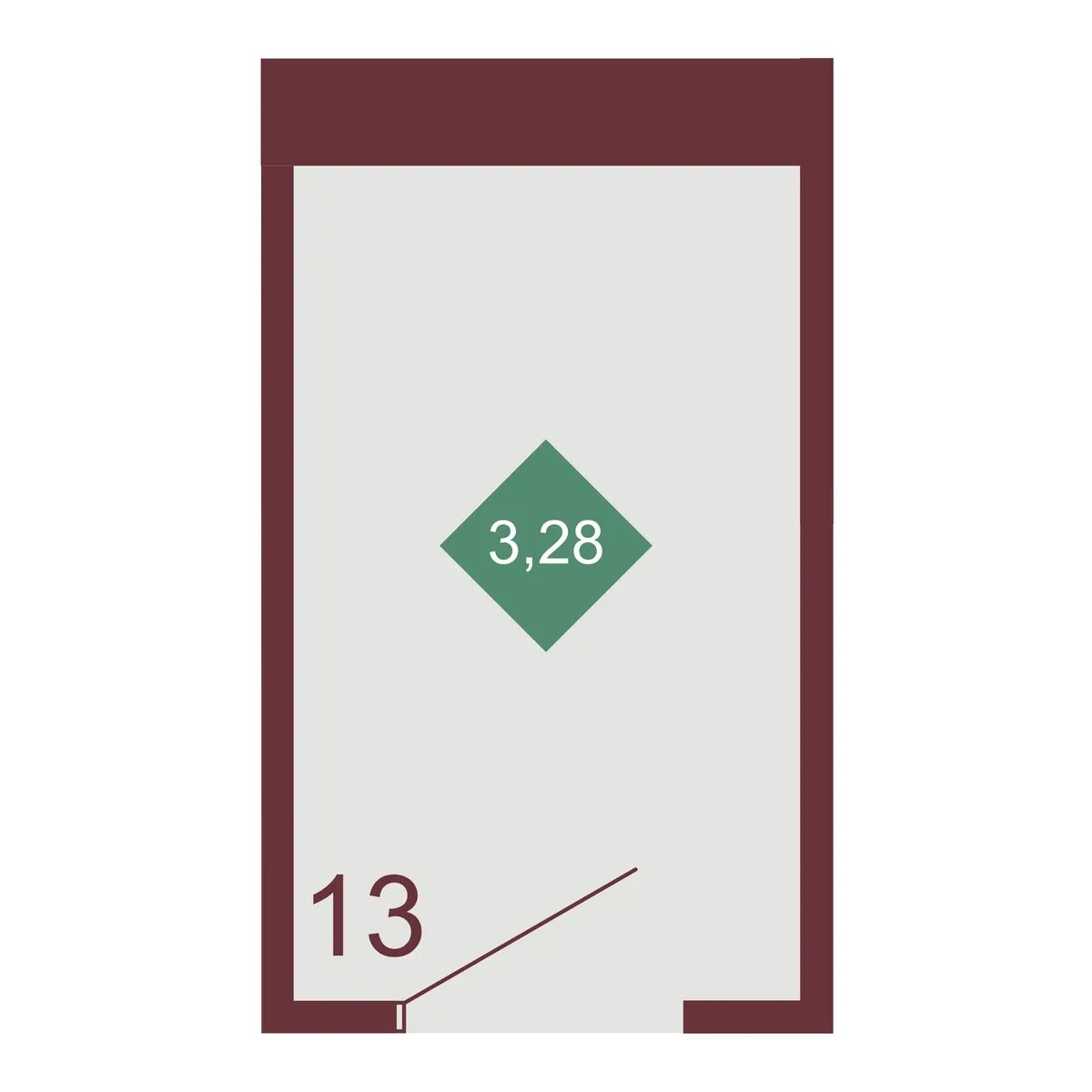 Кладовая — 3.28 м²