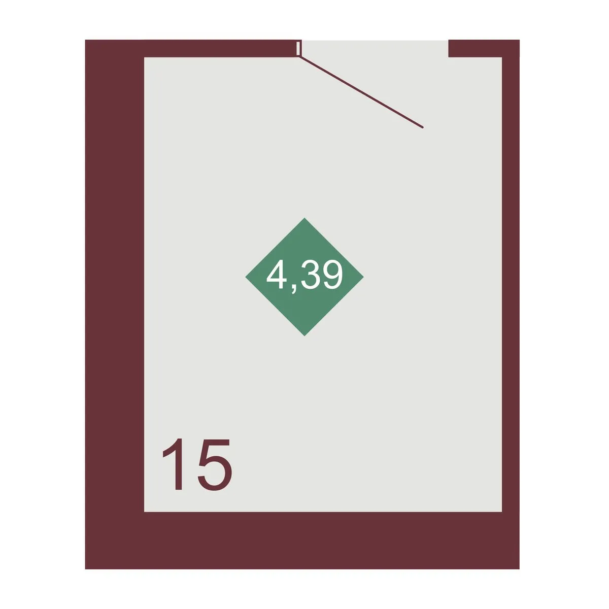 Кладовая — 4.39 м²