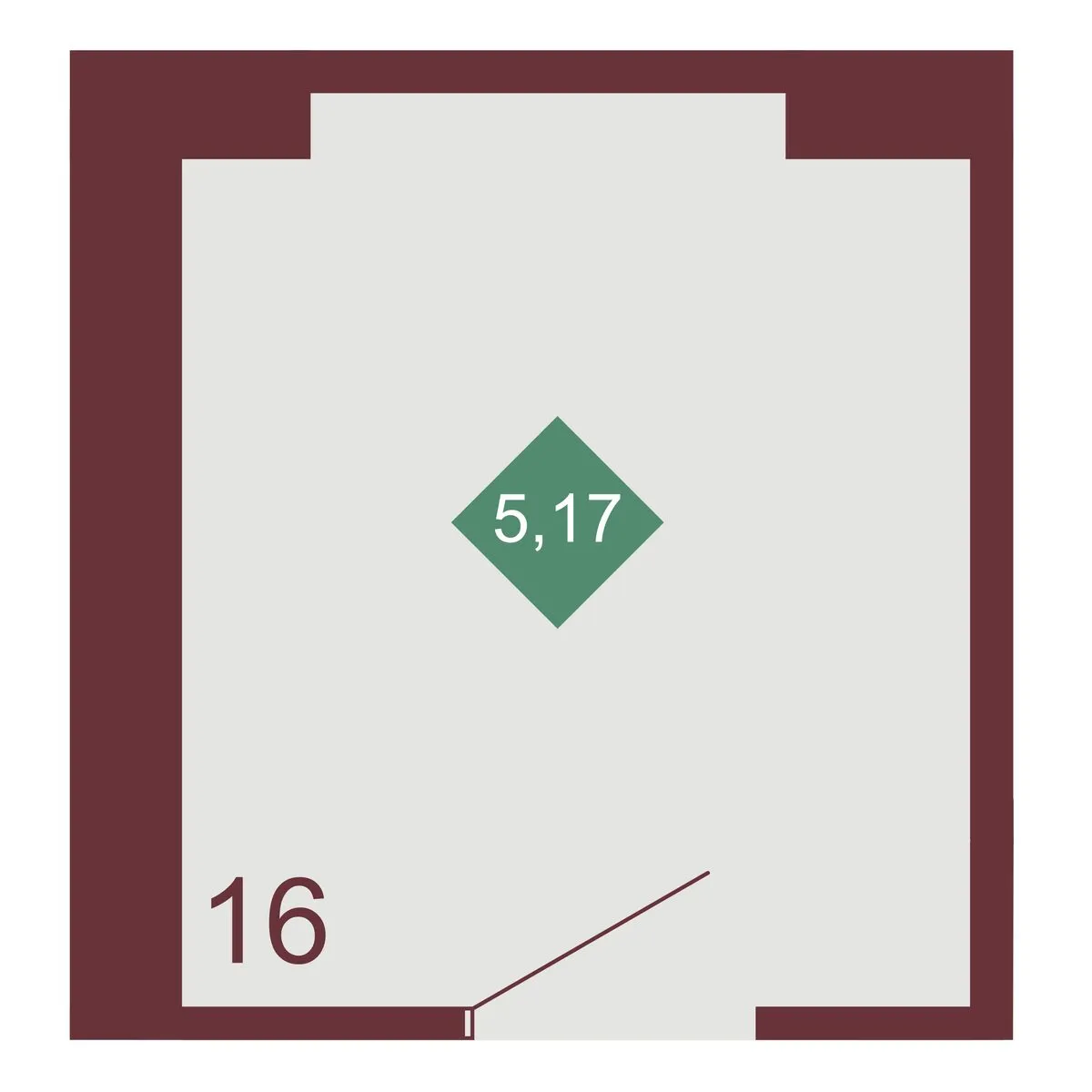 Кладовая — 5.17 м²