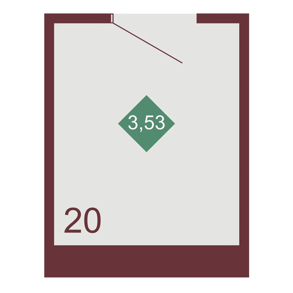Кладовая — 3.53 м²