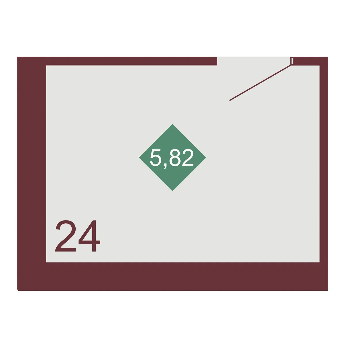 Кладовая — 5.82 м²
