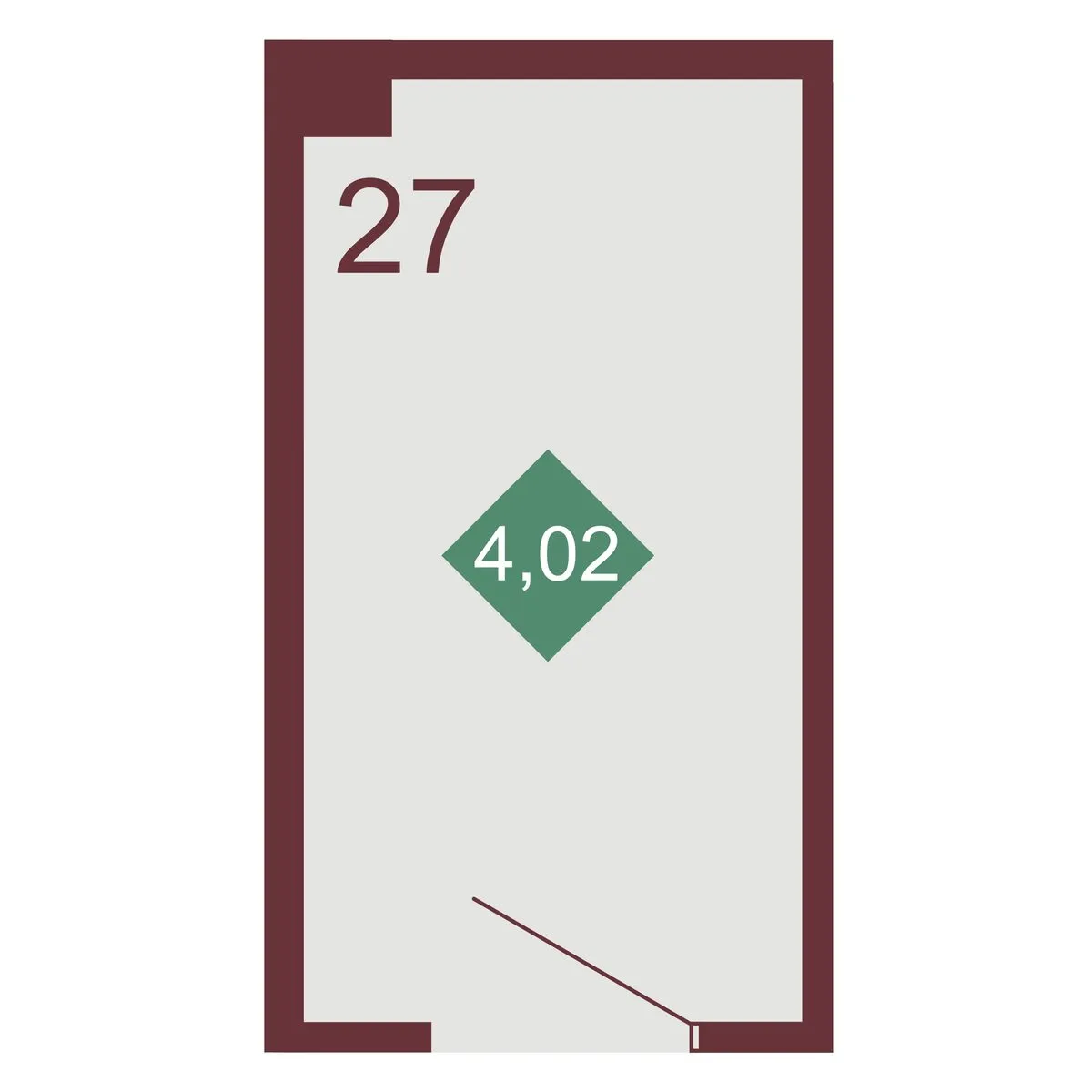 Кладовая — 4.02 м²