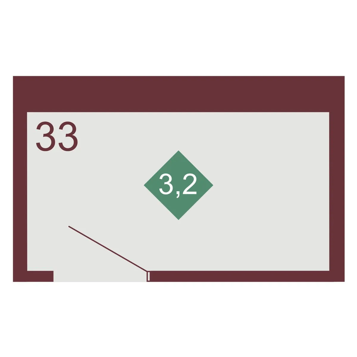 Кладовая — 3.2 м²