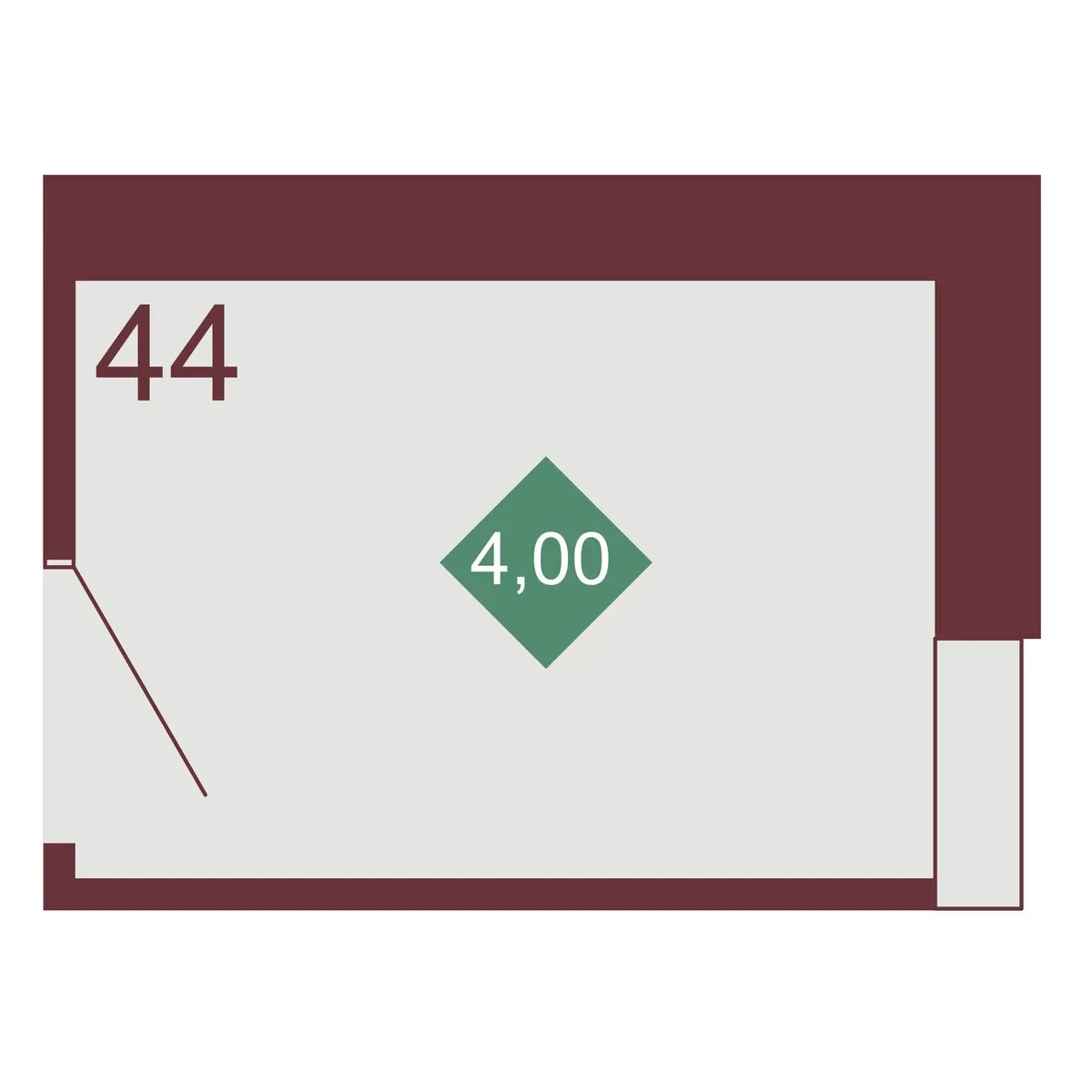 Кладовая — 4 м²