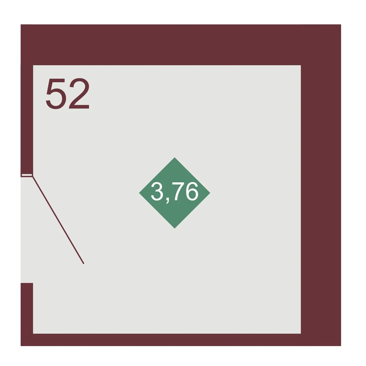 Кладовая — 3.76 м²